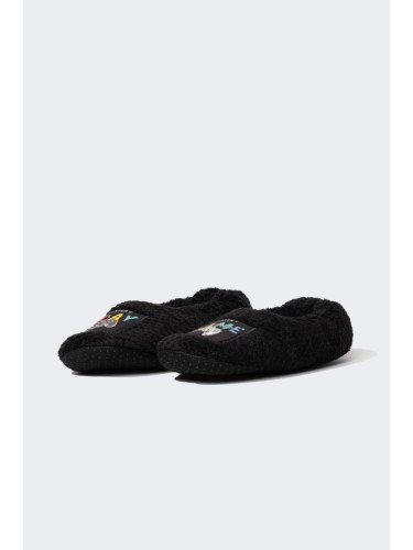 DEFACTO Boy Flat Sole Plush Home Slippers