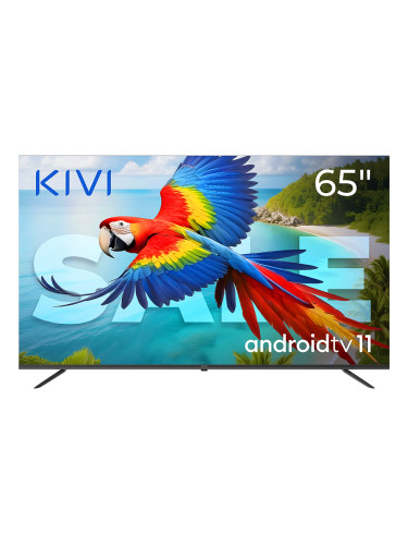 65", UHD, Android TV 11, Black, 60 Hz, AV1, Sound 2x12W, 111 kWh/1000h