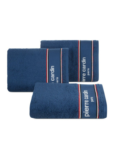 Eurofirany Unisex's Towel 440490 Navy Blue