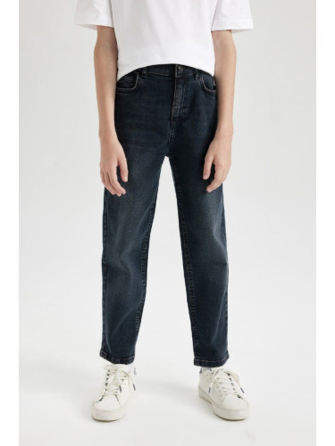 DEFACTO Boy Straight Fit Straight Leg Pocket Jean Trousers