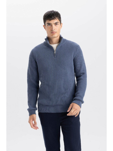 DEFACTO Standard Fit Turtleneck Knitwear Sweater