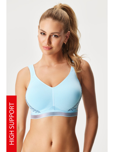 Спортен сутиен Triumph Triaction Cardio Cloud Sky Blue