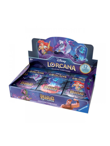  Disney Lorcana TCG: Ursula's Return Booster Display