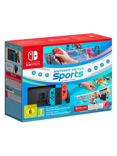 Конзола Nintendo Switch Sports Bundle + 12 Месеца NSO