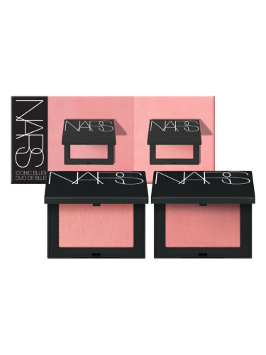 NARS MINI ICONIC BLUSH DUO подаръчен комплект 2x4,8 гр.