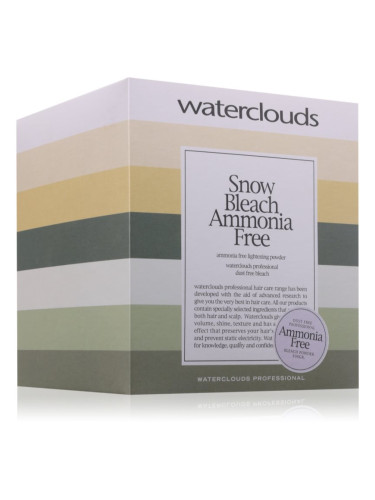 Waterclouds Snow Bleach Ammonia Free изсветляваща пудра За коса 500 гр.