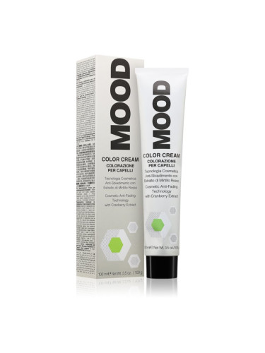 MOOD Color Cream перманентната боя за коса цвят 5.00 Light Intense Brown 100 мл.