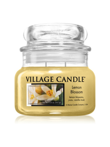 Village Candle Lemon Blossom ароматна свещ 262 гр.