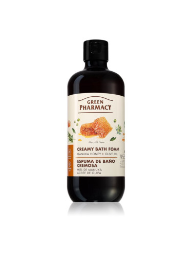 Green Pharmacy Manuka Honey & Olive Oil Bath Foam кремообразна пяна за вана 500 мл.