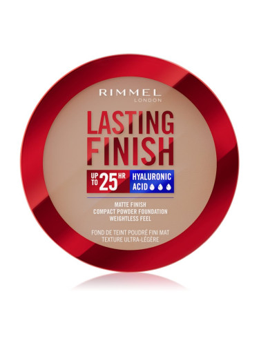 Rimmel Lasting Finish 25H компактна пудра SPF 20 цвят 009 Honey 7 гр.