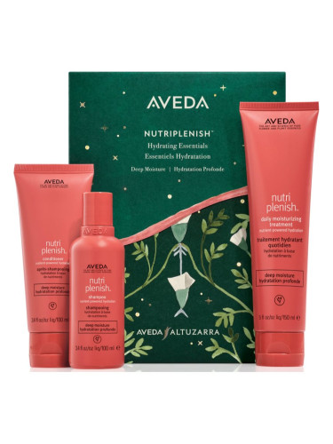 Aveda Holiday Nutriplenish™ Hydrating Essentials: Deep Moisture подаръчен комплект (за хидратация и блясък)