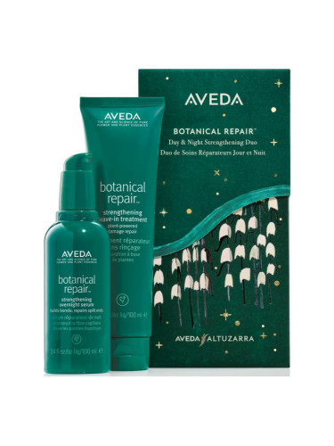 Aveda Holiday Botanical Repair™ Day & Night Strengthening Treatments подаръчен комплект (за укрепване на косата)