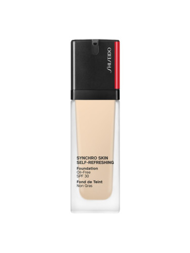 Shiseido Synchro Skin Self-Refreshing Foundation дълготраен фон дьо тен SPF 30 цвят 120 Ivory 30 мл.