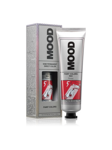 MOOD Paint Colors полуперманентна боя за коса цвят Red 100 мл.