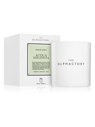 Ambientair The Olphactory White Insignia Acqua Bergamota ароматна свещ 310 гр.