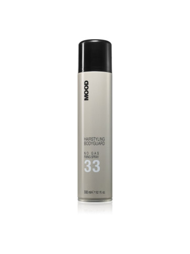 MOOD Hairstyling Bodyguard No Gas Fixing Spray лак за коса със средна фиксация без аерозоли 300 мл.