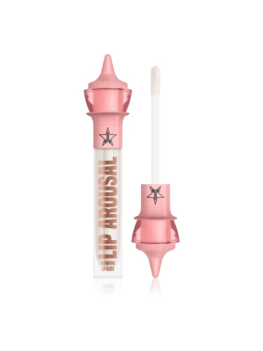 Jeffree Star Cosmetics Orgy 2 Lip Arousal Plumpin Lip Gloss блясък за устни с увеличаващ ефект цвят Clear Headed 4 мл.