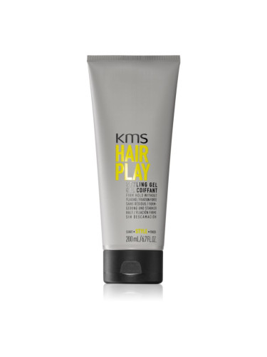 KMS Hair Play Styling Gel стилизиращ гел за гладка и блестяща коса 200 мл.