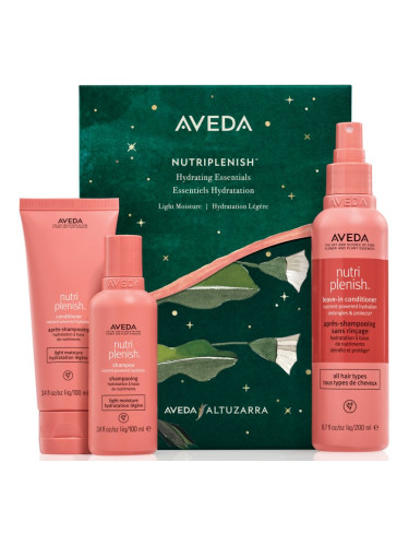 Aveda Holiday Nutriplenish™ Hydrating Essentials: Light подаръчен комплект (за хидратация и блясък)