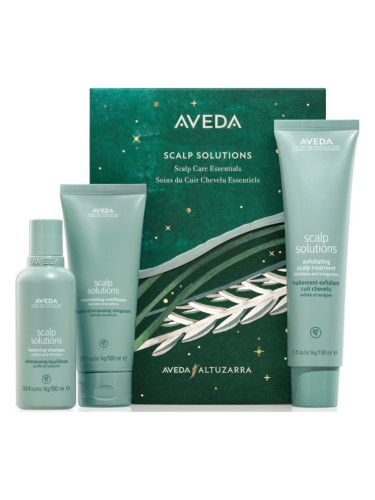 Aveda Holiday Scalp Solutions Exfoliating Essentials подаръчен комплект (за коса без плътност)