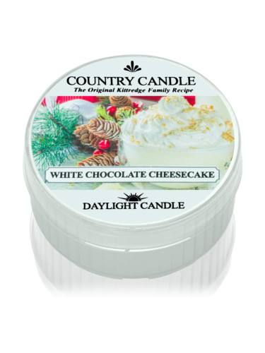 Country Candle White Chocolate Cheesecake чаена свещ 42 гр.