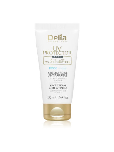 Delia Cosmetics UV Protector крем против бръчки SPF 50 50 мл.