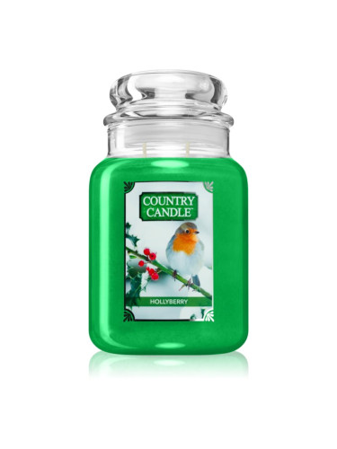 Country Candle Hollyberry ароматна свещ 737 гр.