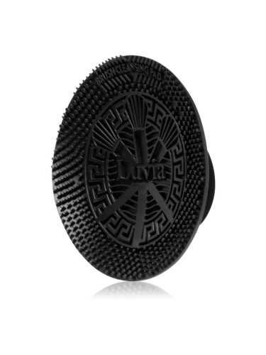 Luvia Cosmetics Brush Cleansing Pad силиконово средство за почистване на четки боя Black 1 бр.