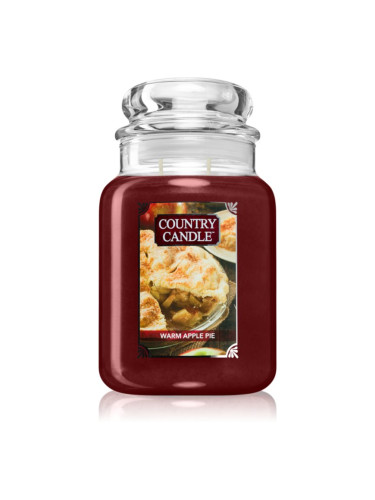 Country Candle Warm Apple Pie ароматна свещ 680 гр.