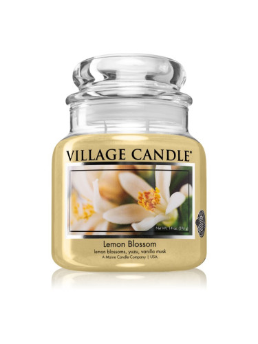 Village Candle Lemon Blossom ароматна свещ 396 гр.