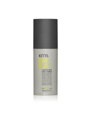 KMS Hair Play Liquid Wax восък за коса за фиксиране и оформяне 100 мл.