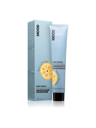 MOOD Demi Double перманентната боя за коса цвят 10.71 Ash Pearl Platinum Blonde 100 мл.