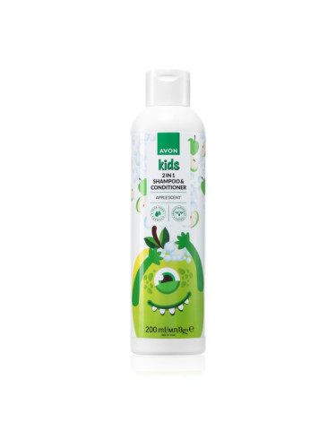 Avon Kids Apple шампоан и балсам 2 в1 200 мл.