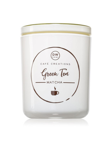 DW Home Cafe Creations Green Tea Matcha ароматна свещ 264 гр.