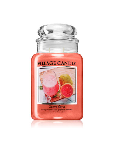 Village Candle Guava Citrus ароматна свещ 602 гр.