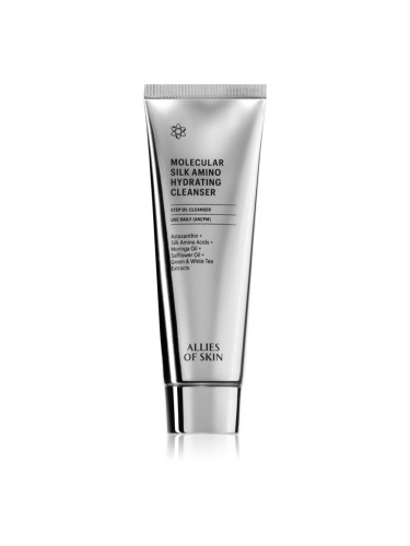 Allies of Skin Molecular Silk Amino Hydrating Cleanser овлажняващ почистващ гел с аминокиселини 25 мл.