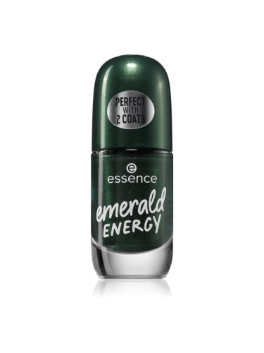 essence Gel Nail Colour лак за нокти цвят 73 emerald Energy 8 мл.