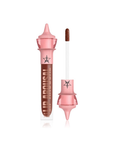 Jeffree Star Cosmetics Orgy 2 Lip Arousal Plumpin Lip Gloss блясък за устни с увеличаващ ефект цвят Craving Chocolate 4 мл.