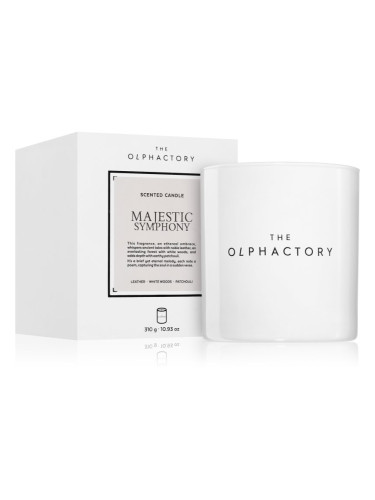 Ambientair The Olphactory White Insignia Majestic Symphony ароматна свещ 310 гр.