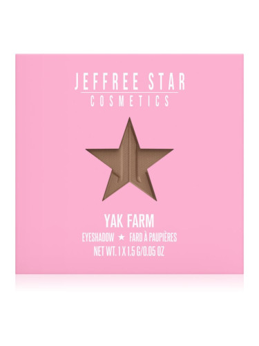 Jeffree Star Cosmetics Artistry Single Eyeshadow сенки за очи цвят Yak Farm 1,5 гр.