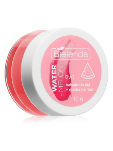 Bielenda Lip Care Lip Balm + Night Mask балсам за устни с аромат Watermelon 10 гр.