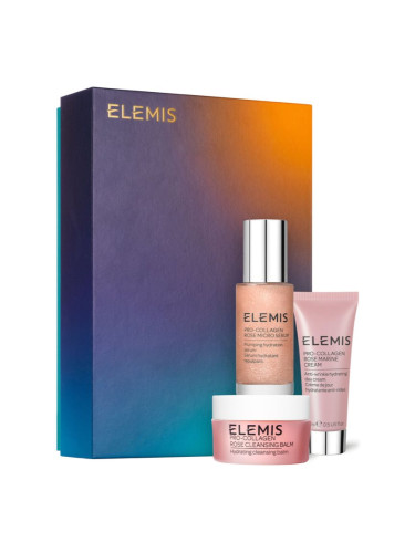 Elemis Pro-Collagen Skin Soothing Rose Trio подаръчен комплект (за хидратиране и изпъване на кожата)