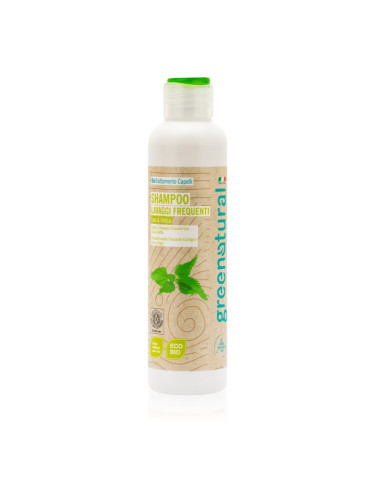 Greenatural Shampoo Linen & Nettle шампоан за всички видове коса 250 мл.