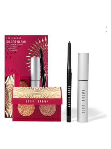 Bobbi Brown Holiday Gilded Gleam Eye Shadow Duo Set подаръчен комплект за перфектен външен вид