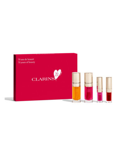 Clarins Lip Comfort Oil Collection подаръчен комплект за жени