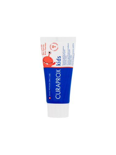 Curaprox Kids Strawberry Toothpaste No Fluoride 0+ Паста за зъби за деца 60 ml