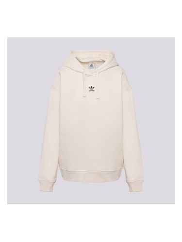 Adidas Суитчър С Качулка Ess Hoodie дамски Дрехи Суичъри IY9619 Бял