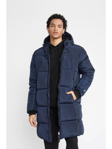 DEFACTO Fit Hooded Fleece Lined Puffer Jacket Parka