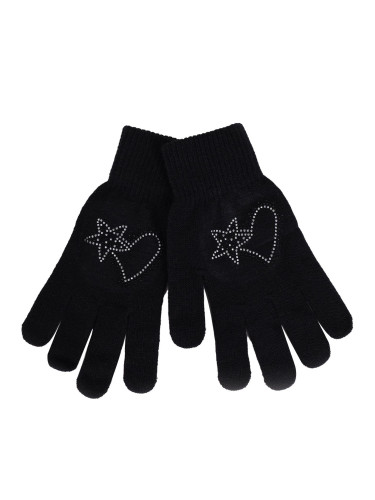 Yoclub Woman's Gloves RED-0016K-AA50-016