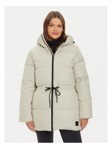 Jack Wolfskin Пухено яке Kirschallee A60213 Бежов Regular Fit